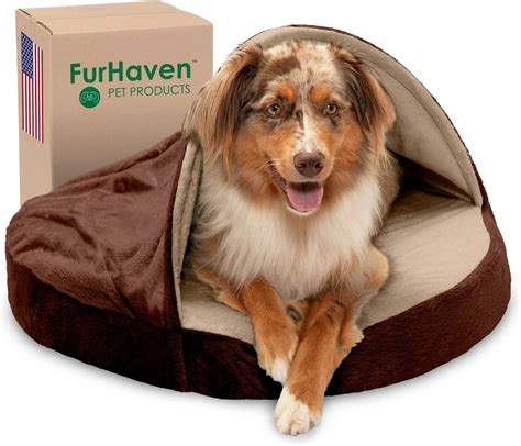 calming cave bed|snoozer hooded dog bed.